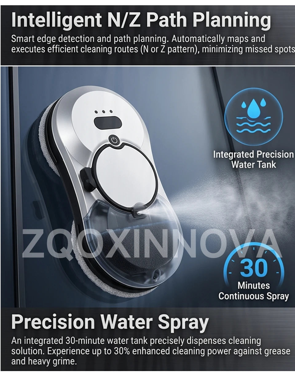 UPS Robot for Washing Sindows Vacuum Cleaner Glass Washer Home Appliance Plaster Robot Smart Cleaning Robot Electric Floor Mops