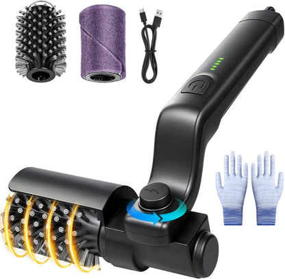 Electric Grill Brush 2 in 1 Cordless Rechargeable Grill Cleaning Brush Stainless Steel Brush Head 3-Speed Power for BBQ Grates