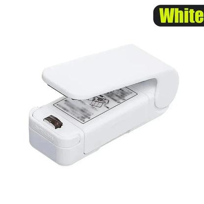 Portable Mini Heat Sealer for Plastic Bags Snack Food Bag Sealing Machine Package Closure Sealer Home Kitchen Storage Accessorie