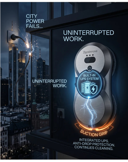 UPS Robot for Washing Sindows Vacuum Cleaner Glass Washer Home Appliance Plaster Robot Smart Cleaning Robot Electric Floor Mops